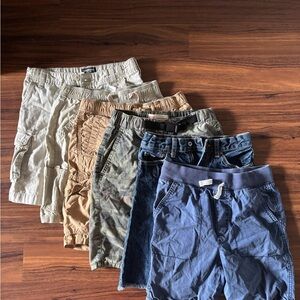 BUNDLE of 6. Boys Shorts Collection - Multi-Colour, Multi-Brand